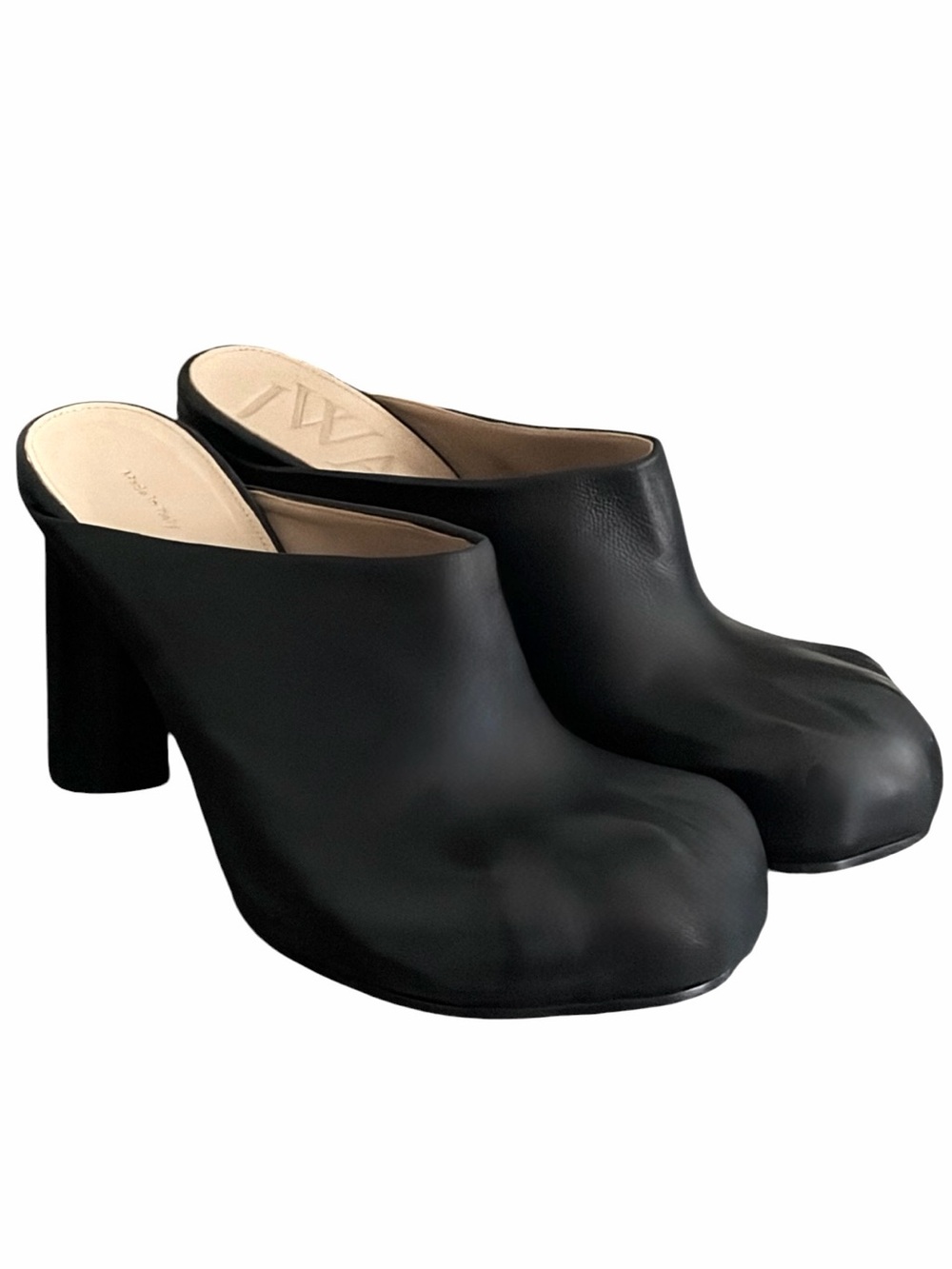 JW Anderson Paw Leather Heel Mules